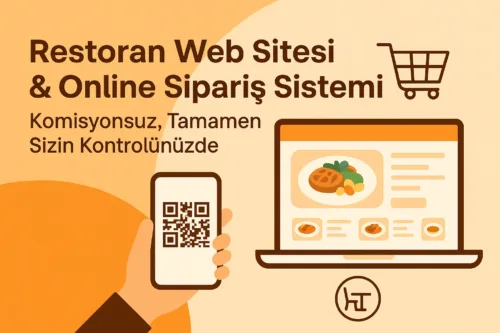 restoran web sitesi ve online sipariş sistemi featured image